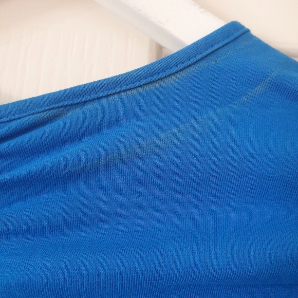 BNWT Zara Women Blue Bodycon ruffed dress size S - Picture 4 of 11